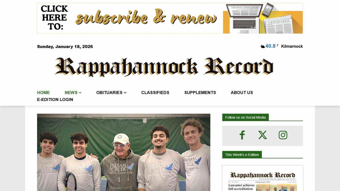 The Rappahannock Record - Rappahannock Record